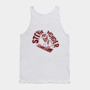 stevie wonder doodle Tank Top